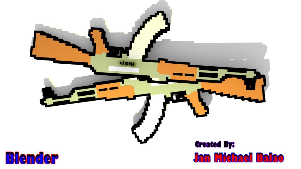 Pixelated Ak47 preview image 1